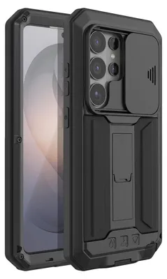 Immagine prodotto di Custodia Avizar a 360 gradi per Galaxy S26 Ultra, con protezione per la fotocamera, impermeabile IP54, colore nero