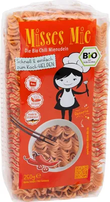 Immagine prodotto di Tagliatelle istantanee biologiche Misses Mie - peperoncino 250g