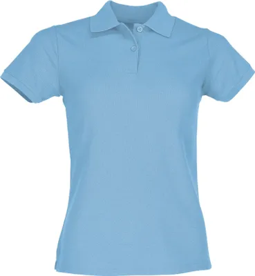 Produktbild von LADIES 65/35 POLO | Damen Poloshirt – Pflegeleichter Feminine Fit, Recyceltes Polyester & Baumwolle, Zweiknopfleiste, Bis 60°C Waschbar