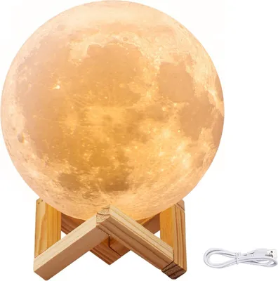 Obrázek produktu pro Verk 15845 3D Lampička měsíc Moon Light 8 cm