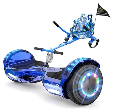 Produktbild von EVERCROSS xp9 Hoverboard Kinder 6.5 Zoll Bluetooth LED Self-Balancing Scooter Schwarz