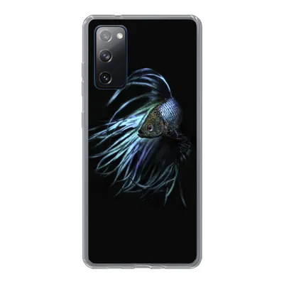 Produktbild von MuchoWow® Handyhülle Schutzhülle Hülle für Samsung Galaxy S20 FE Fisch - Schwanz - Schwarz Silikon Softcase Handy Hülle - Abdeckung