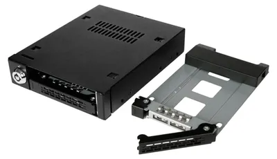 Obrázok produktu pre Icy Dock MB992SK-B, HDD, SSD, SATA, Serial ATA II, Serial ATA III, 2.5", Kov, 6 Gbit/s, HDD, Výkon