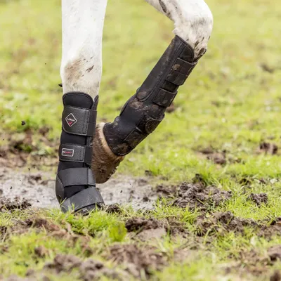 Image de Bottes LeMieux Turnout, couleur : noir, taille : M