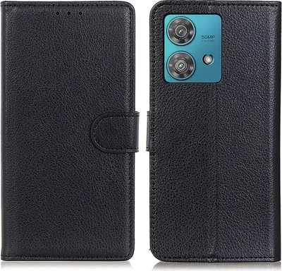Produktbild von Motorola Edge 40 Neo Hülle - Coverup Klapphülle - Schwarz