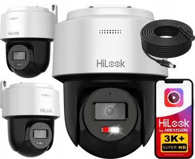 Produktbild von HiLook PTZ-N2C600M-DE Schwenkbare IP-Kamera 6MP Smart Hybrid Light