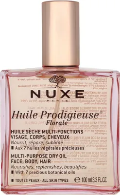 Produktbild von NUXE Huile Prodigieuse Florale, Öl, Feuchtigkeitsspendend, Nährend, Reparatur, Jeder Hauttyp, 100 ml, Mandelöl, Arganöl, Macadamia-Öl, Spray