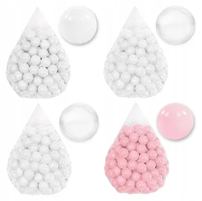 Produktbild von Bälle Für Bällebad 7 cm - 200 Stück - Bunte Babybälle Plastikbälle Baby Spielbälle | TUPPI