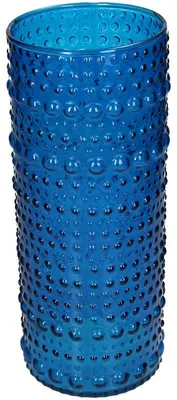 Produktbild von HD Collection Vase Glas Blau 12x12x30cm