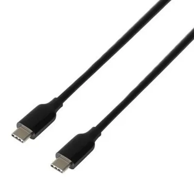 Produktbild von Deltaco USB-C zu USB-C Active Kabel 5m 3A schwarz