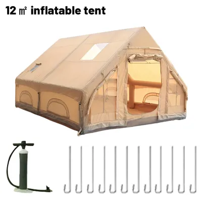 Produktbild von Aufblasbares Zelt – Campingzelt – Familienzelt – Glamping-Zelt – Schlafzelt – 4 x 3 x 2,1 m