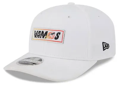 Imagen del producto de Gorra New Era LIV 970, diseño "Vamos FIRBLS", color blanco, talla única