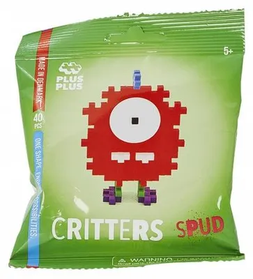 Produktbild von Plus-Plus Monsters Beutel 40 Mini-Mix