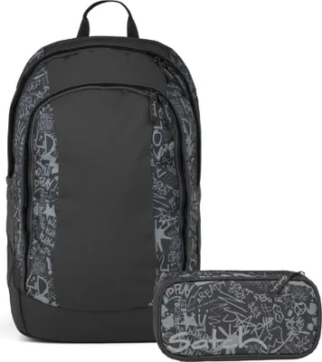 Produktbild von Satch, Schulrucksack-Set AIR Street Ink 2-teilig