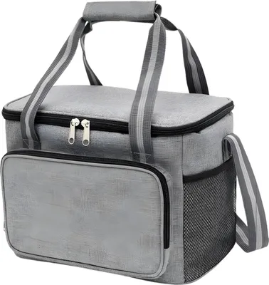 Immagine prodotto di Borsa Termica Elegante ET-39168 Grigia - 15L KP39168