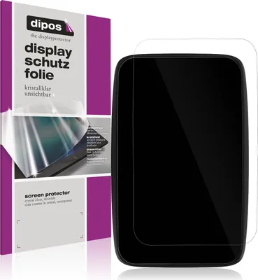 Produktbild von 2x Schutzfolie für TomTom Go Navigator 7 Zoll klar Displayschutzfolie Folie Display Schutz dipos