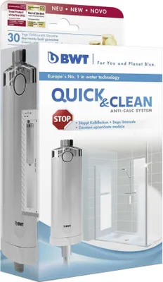 Produktbild von BWT Quick & Clean - System filtrów zapobiegający osadzaniu się kamienia - biały