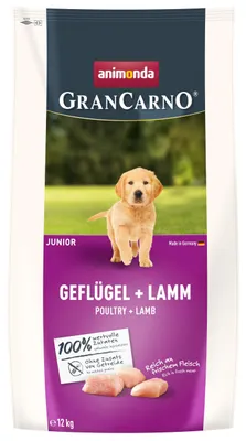 Productafbeelding van Animonda GranCarno Droogvoer voor Puppy's, met kip en lamsvlees, 12 kg