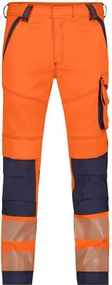 Produktbild von Dassy Warnschutz Bundhose ARUBA PESCOSPA76 201063 STANDARD Gr. 42 neonorange/dunkelblau