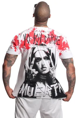 Produktbild von Yakuza Herren Carne Regular T-Shirt, Weiß, 5XL