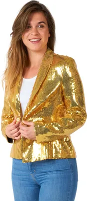 Immagine prodotto di Giacca blazer oro lucido Suitmeister - XL (46)