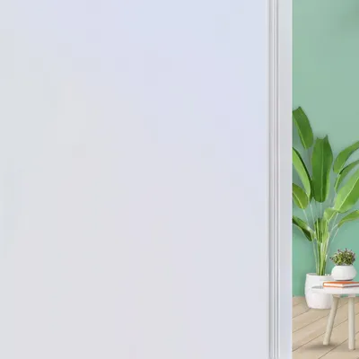 Productafbeelding van Privacyfolie voor ramen - Statisch aanbrengbare decorfolie met UV-bescherming - Glasfolie voor privacy - 44,5 cm x 200 cm