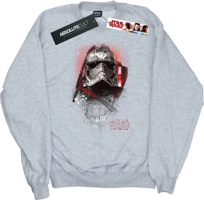 Produktbild von Star Wars - "The Last Jedi" Sweatshirt für Herren BI46275 (XL) (Grau)