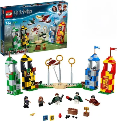 Obrázek produktu pro LEGO Harry Potter Quidditch Match, Sada na stavění, 7 rok/roky, 500 kusů