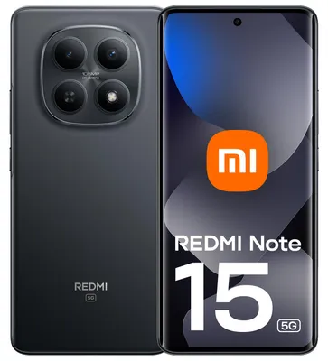 Image de Xiaomi Redmi Note 15 5G 128GB/6GB Double SIM Noir