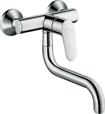 Obrázek produktu pro Hansgrohe Focus směšovač k dřezu, nástěnný model, chrom, 1 ks.