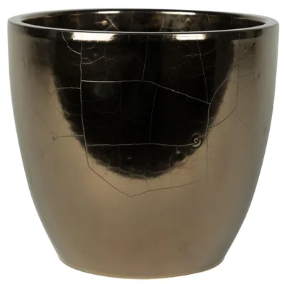 Produktbild von Ter Steege Blumentopf - gold - Skandinavisch - 20 x 19 cm