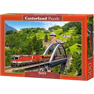 Immagine prodotto di Puzzle 500 pezzi Treno sul Ponte 52462