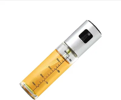 Immagine prodotto di INF Spruzzino per Olio in Acciaio Inargentato da 100 ml con Scala Graduata per Friggitrice ad Aria Modello 1