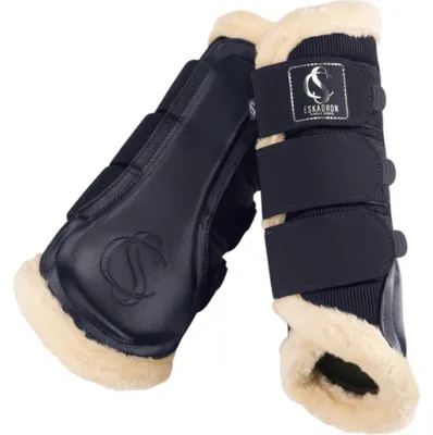 Image de Eskadron Guêtres Mesh Fauxfur navy Classic Sports 25 F/S, taille:M