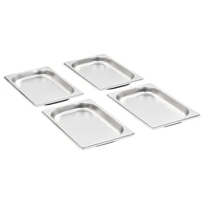 Produktbild von vidaXL Gastronormbehälter 12 Stk. GN 1/4 20 mm Edelstahl