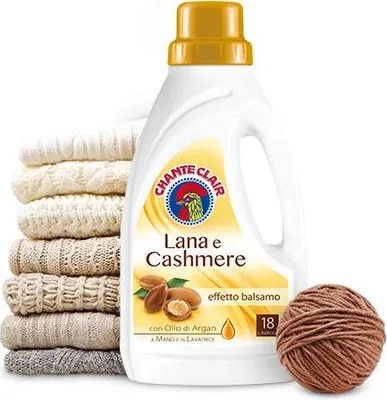 Zdjęcie produktu dla Płyn do prania Bucato a mano e lavatrice Lana e cashmere 900 ml - Chante Clair