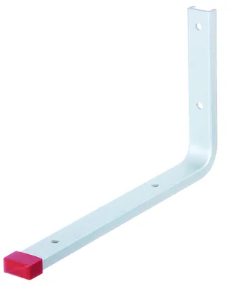 Produktbild von Alberts Wandhaken | gerade | Aluminium | Tiefe 230 mm | Höhe 130 mm | 10er Set