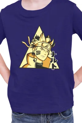 Immagine prodotto di Maglietta per bambini Naruto Naruto 08, 7-8 Jahr - 128 , Bleu foncé