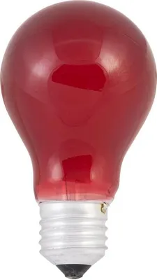 Produktbild von Glühlampe Birne A19 E27 40W 230V Rot Dimmbar 104x60 mm für Show-Effekte