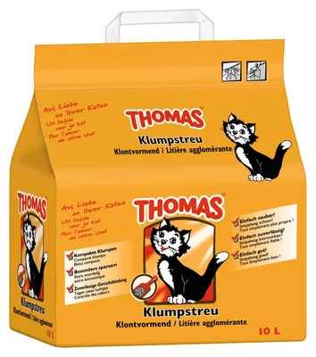 Produktbild von Saugstarke Klumpstreu 10l mit zuverlässiger Geruchsbindung, Körnchen haften nicht an Pfoten