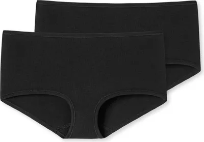 Produktbild von Schiesser Damen 2PACK Shorts 46  weiss Pack (Mehrfach)
