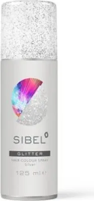 Produktbild von Glitterspray silber, 125 ml, silber glitter