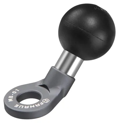 Productafbeelding van FANAUE 1-inch bolvormige montagebasis met 10 mm montagegaten, compatibel