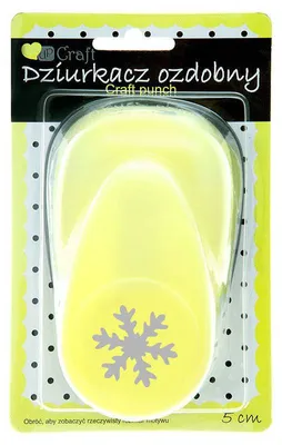 Produktbild von Dekorativer Locher „Schneeflocke“ 5 cm