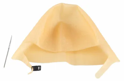 Image de Casquette en silicone pour la coloration des cheveux, réutilisable, outil de coloration DIY pour salon de beauté, couleur or