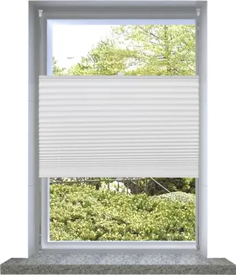 Obrázek produktu pro Plisovaná roleta Plisovaná roleta 40x150cm bílá