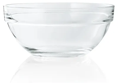 Produktbild von 3x Schüssel Glas Ø 20 cm, 1,6 l Glasschüssel