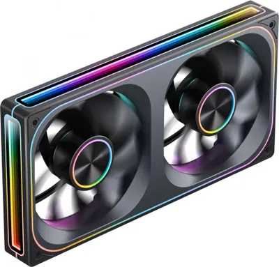 Produktbild von Jonsbo ZA-240 Infinity Mirror ARGB Reverse Blade PWM Lüfter