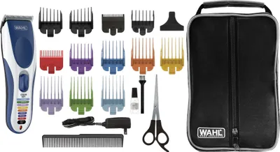 Produktbild von Wahl 09649-016, Blau, Silber, 1 mm, 2,5 cm, 4 cm, Wechselstrom/Batterie, 60 min