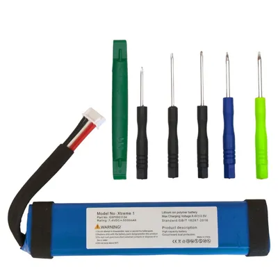 Produktbild von Akku kompatibel mit JBL GSP0931134 - Li-Polymer 5000mAh - für JBL JBLXTREME, Xtreme